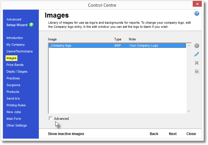 Control Centre-Images