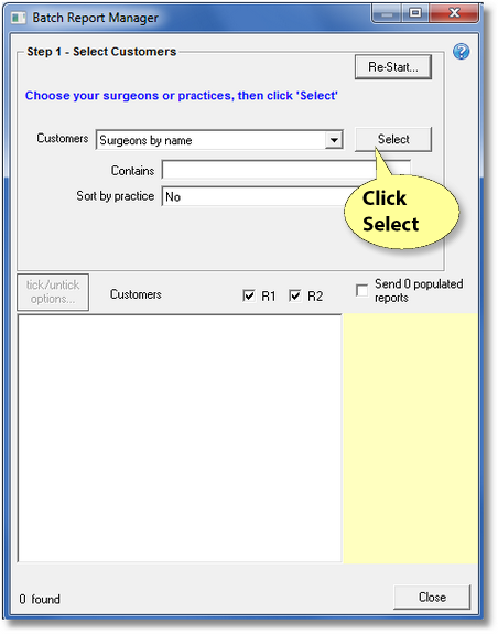 Print monthly invoices or statements1