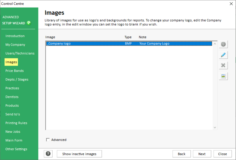 Control Centre-Images