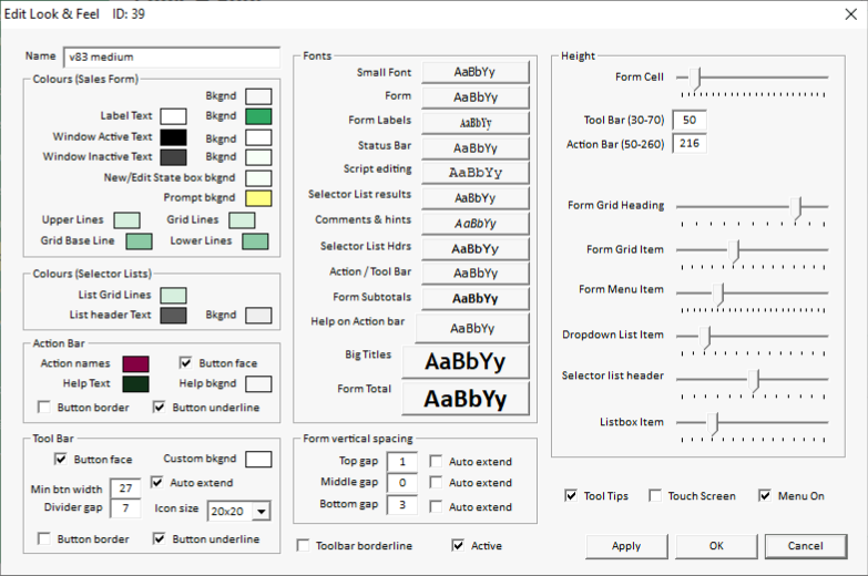 Control Centre-Look and Feel-Add